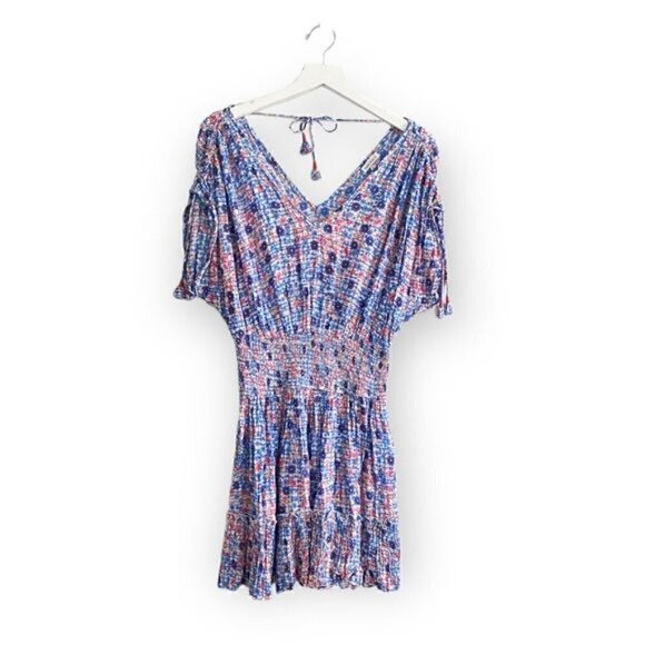 NWT Poupette St Barth Jena Ruffled Mini Dress Size XS - Picture 13 of 14